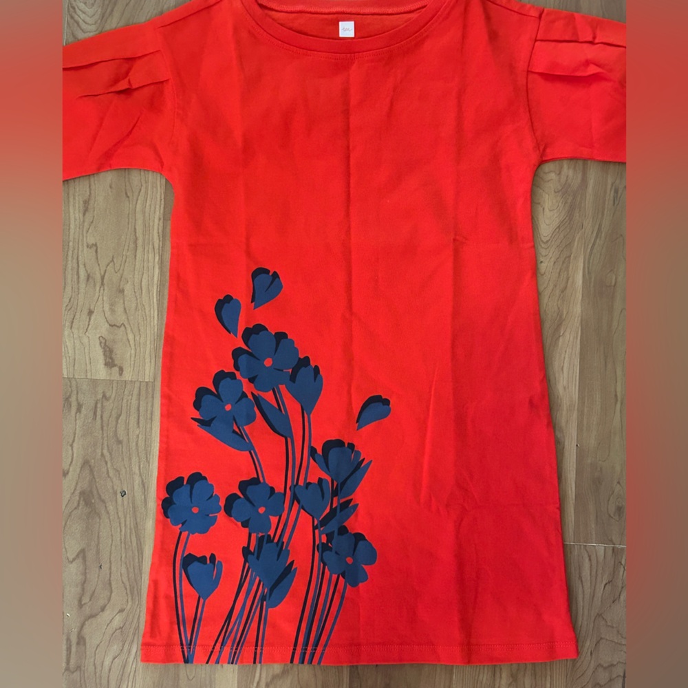 Tea Collection Vibrant Red Fabric